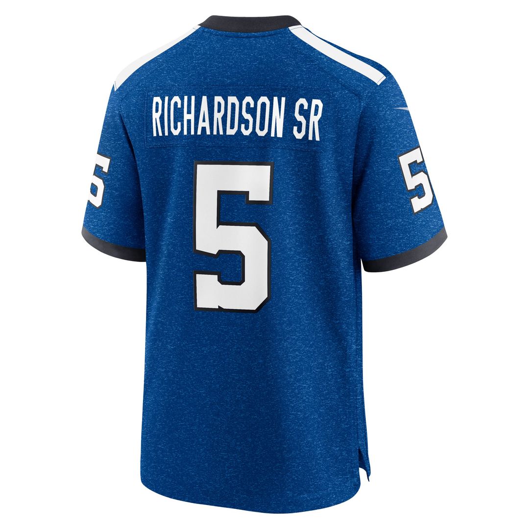 Indianapolis Colts Anthony Richardson Sr. White Game Jersey