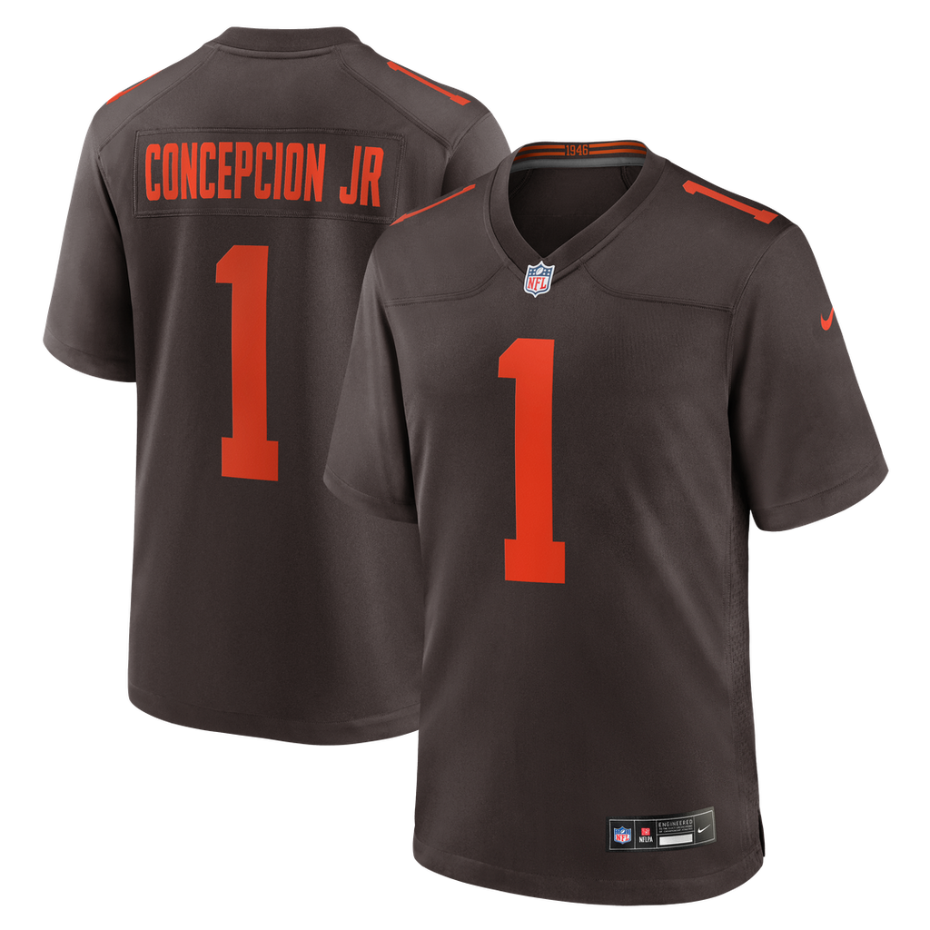 Cleveland Browns KC Concepcion Jr. Brown Alternate Game Jersey