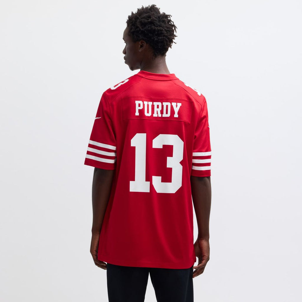San Francisco 49ers Brock Purdy White Game Player Jersey