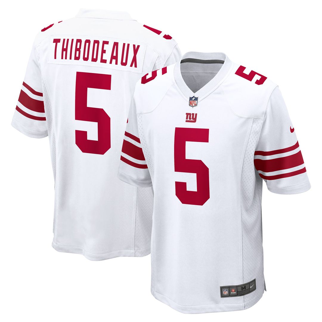 New York Giants Kayvon Thibodeaux Royal Player Game Jersey