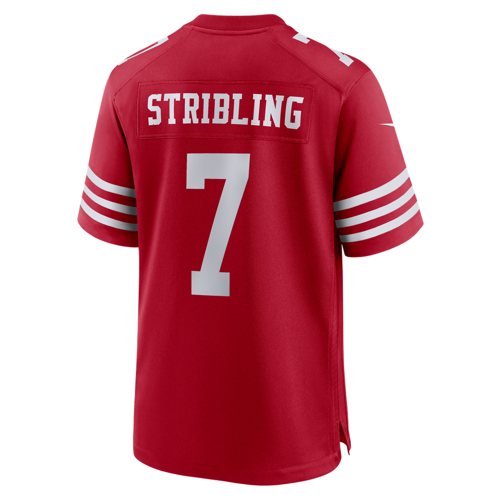 San Francisco 49ers De'Zhaun Stribling Scarlet Game Jersey