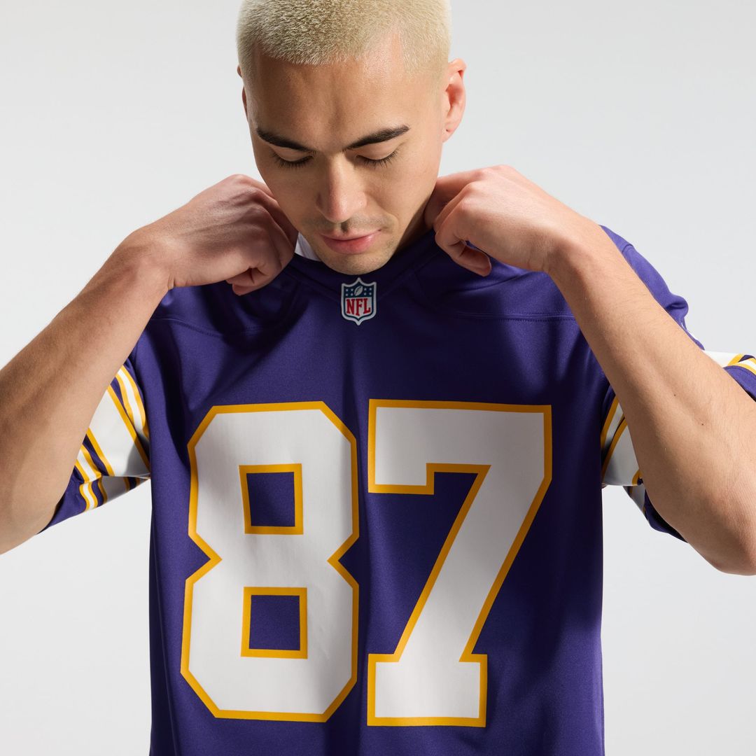 Minnesota Vikings T.J. Hockenson Purple Classic Player Game Jersey