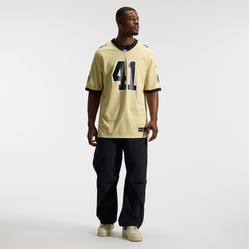 New Orleans Saints Alvin Kamara Black Game Jersey