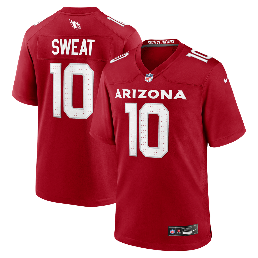 Arizona Cardinals Josh Sweat Cardinal Game Player Jersey