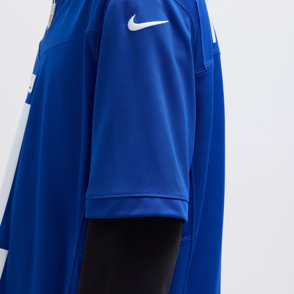 New York Giants Malik Nabers Royal Vapor F.U.S.E. Limited Jersey
