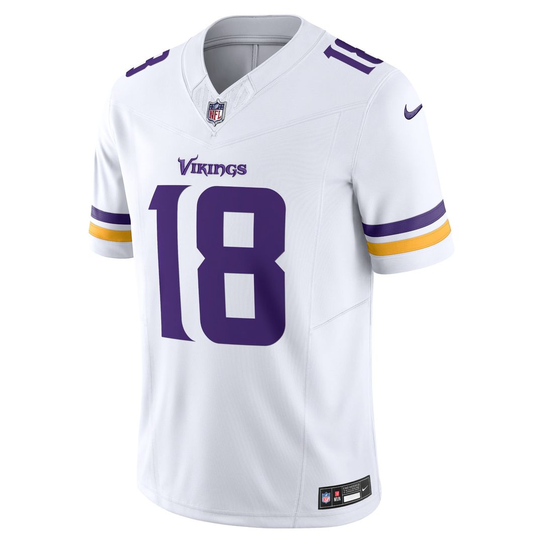 Minnesota Vikings Justin Jefferson Purple Vapor F.U.S.E. Limited Jersey