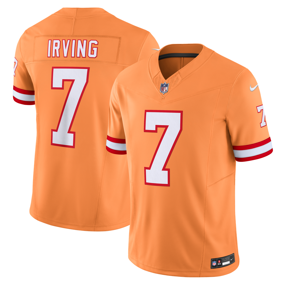 Tampa Bay Buccaneers Bucky Irving Orange Alternate 2 Throwback Vapor F.U.S.E. Limited Jersey
