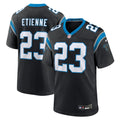 Carolina Panthers Trevor Etienne Black Team Game Jersey
